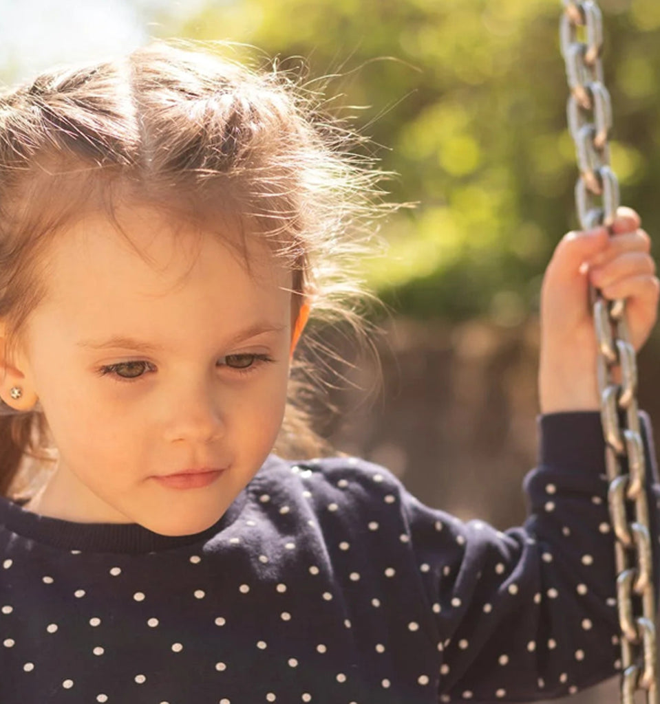 Children's swings are ideal garden play equipment