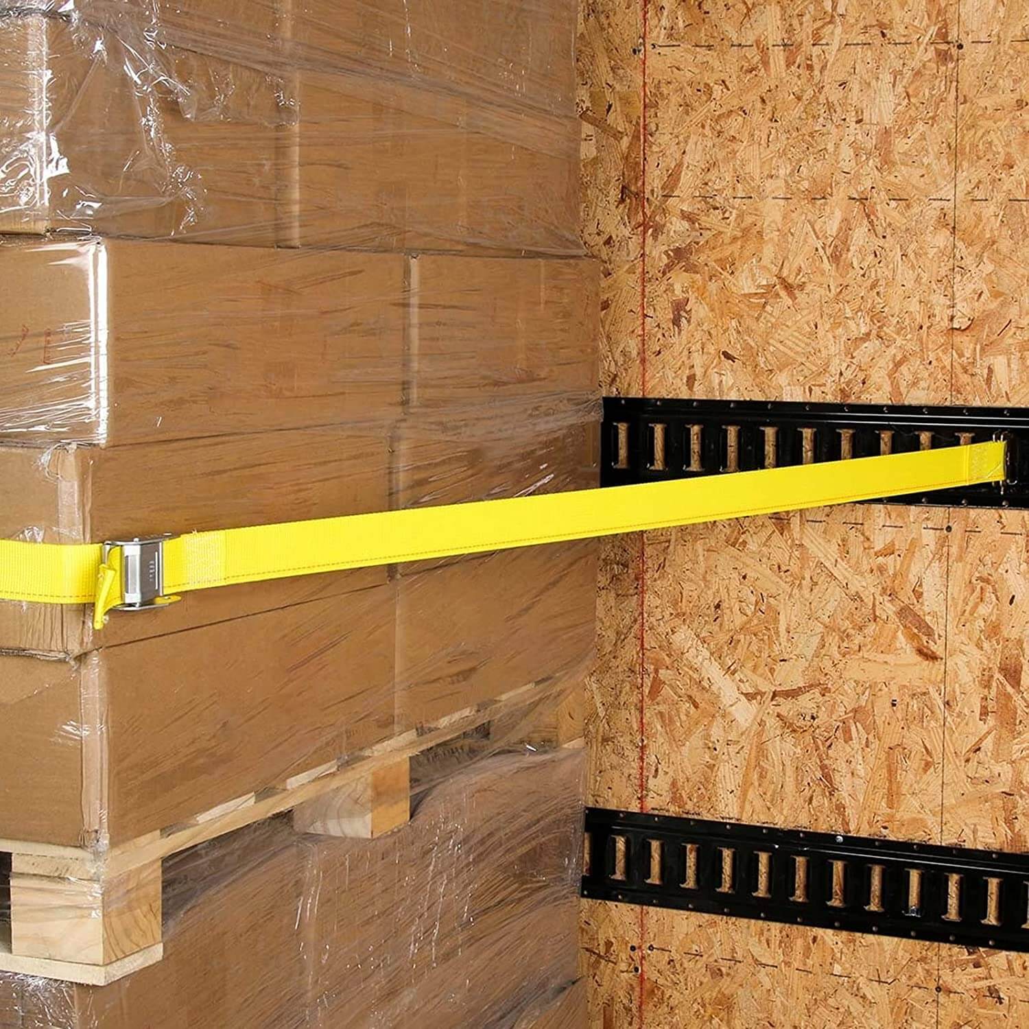 Trekassy 4 Pack 5ft E Track Rail Tie-Down Kit