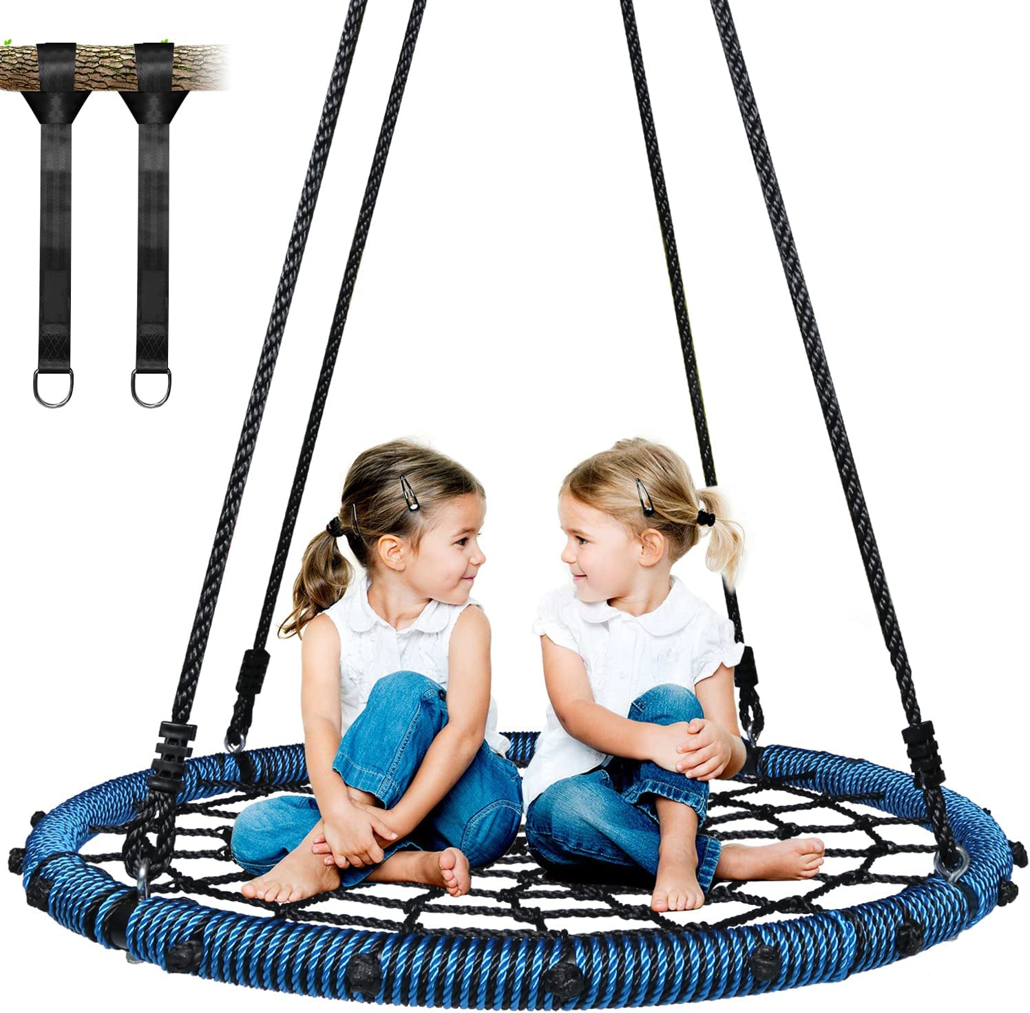 Trekassy 750 lb Spider Web Swing 40 inch