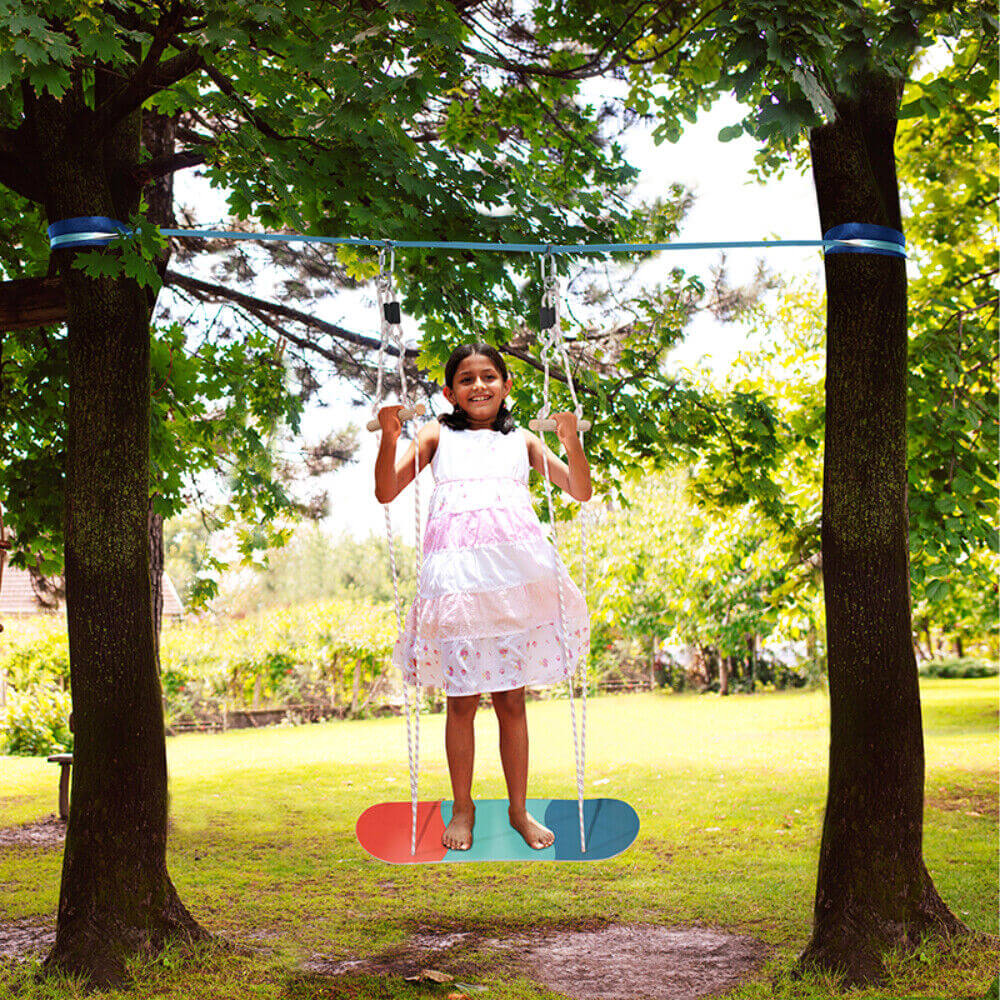 45FT Skateboard Swing Kids Swing Great for Tree Swing Set Backyard