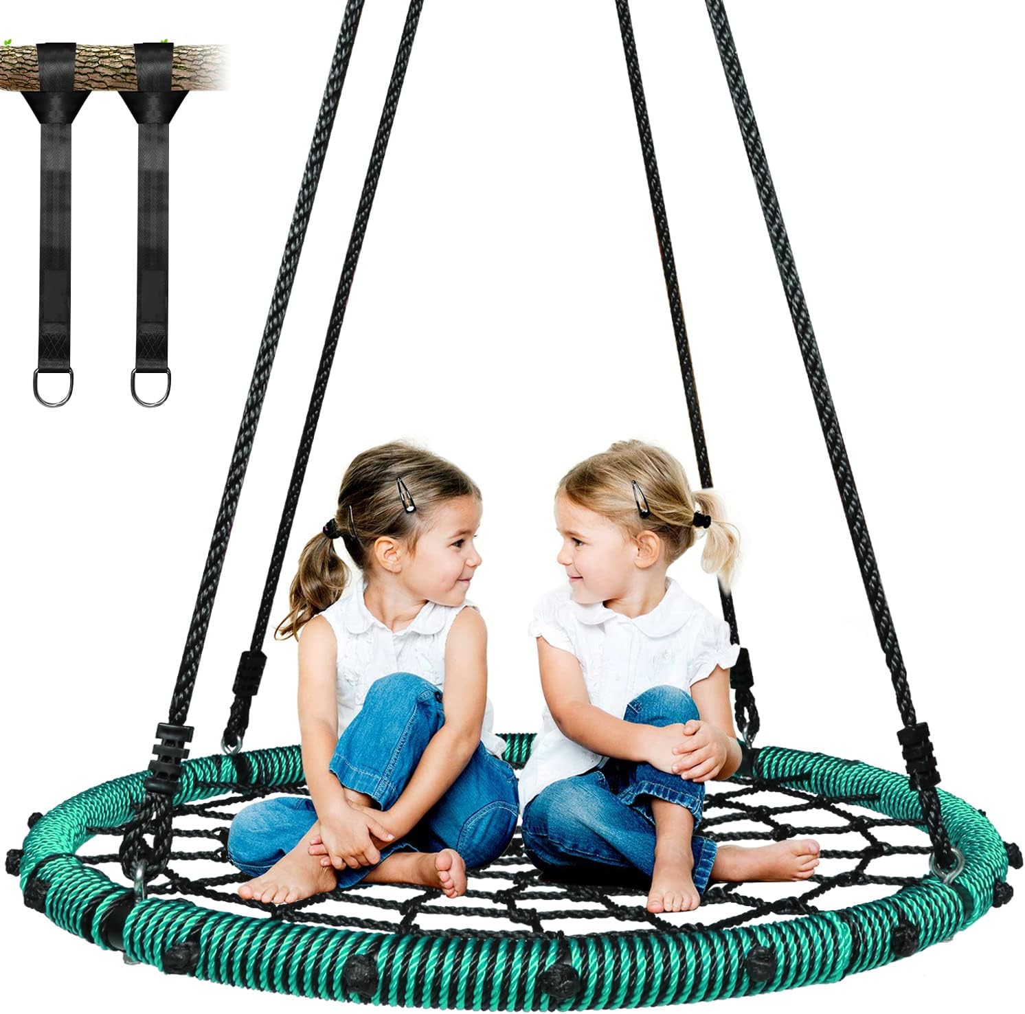 Trekassy 750 lb Spider Web Swing 40 inch