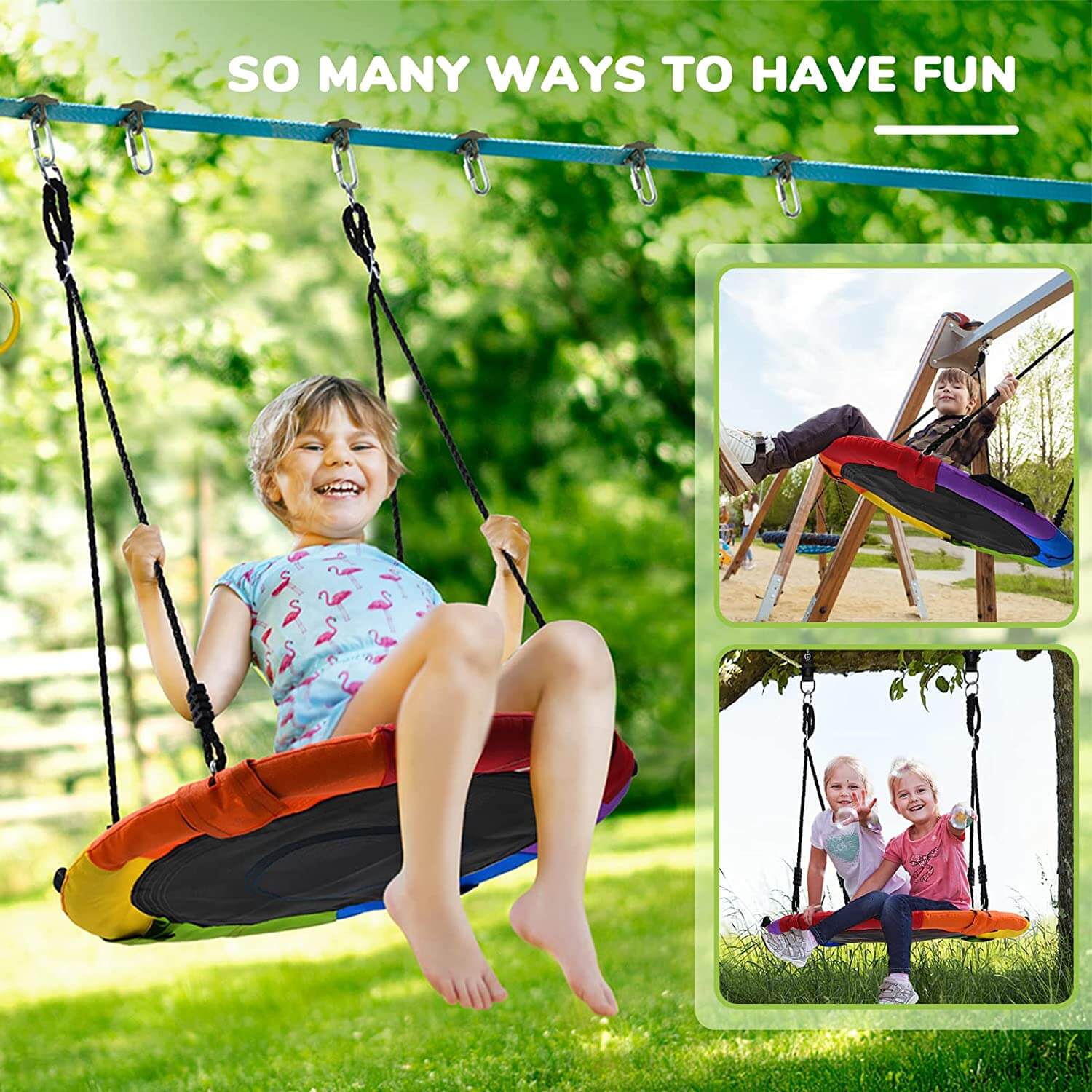 Many ways to have fun with Ninja Warrior Obstacle Course