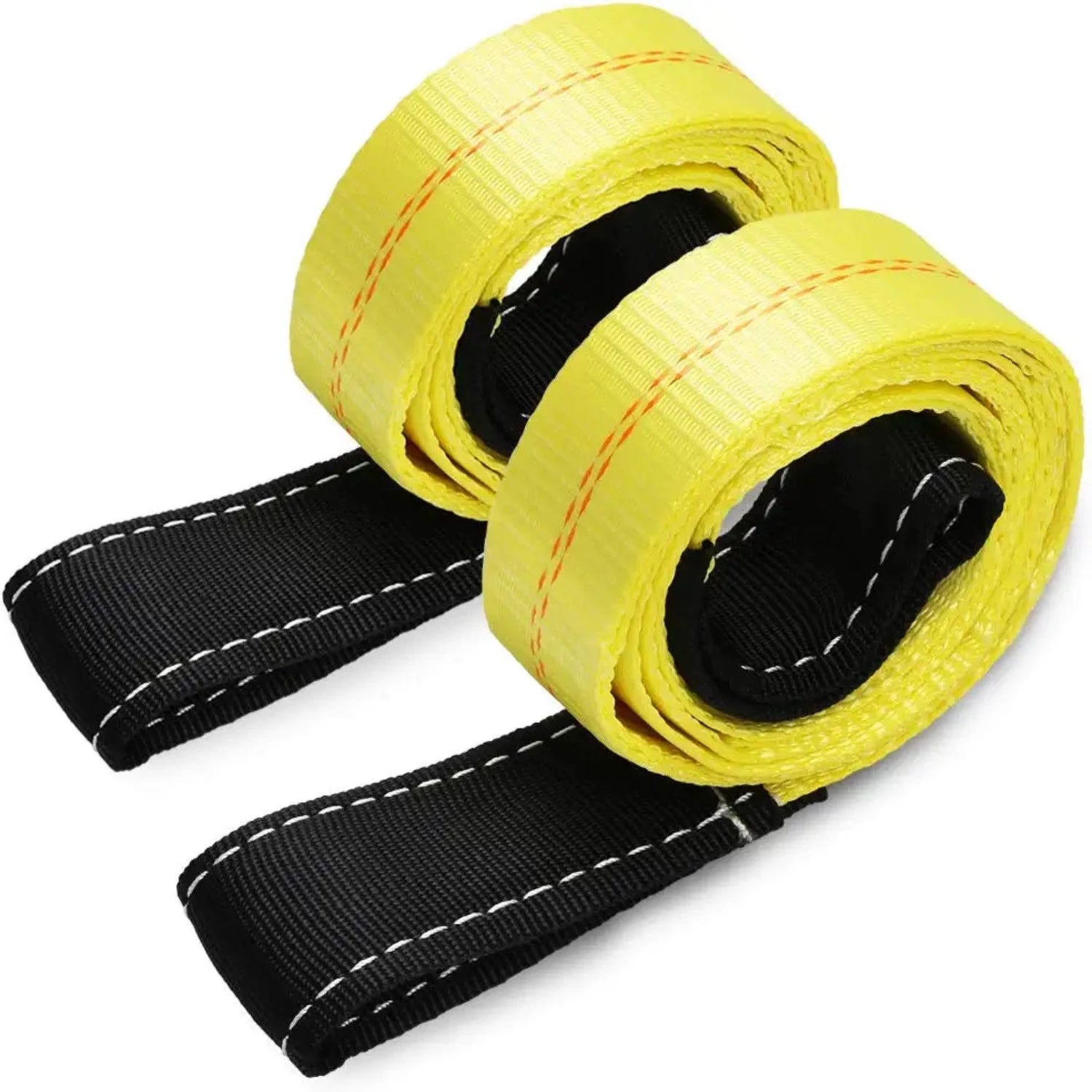 2 Pack 6' x 2" Lift Sling Straps 10,000lbs Max Vertical Break Strength Capacity Media 1 of 7