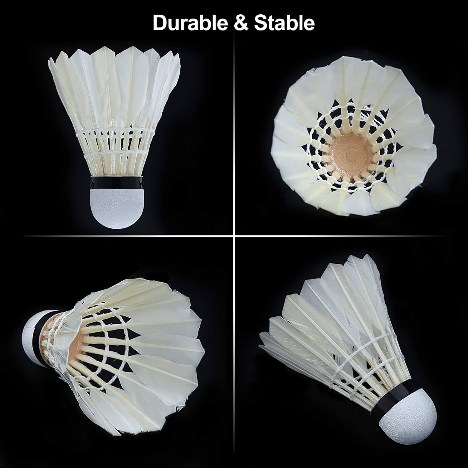 Patiassy Outdoor Portable Badminton Net Set with Winch System for Backyard Beach