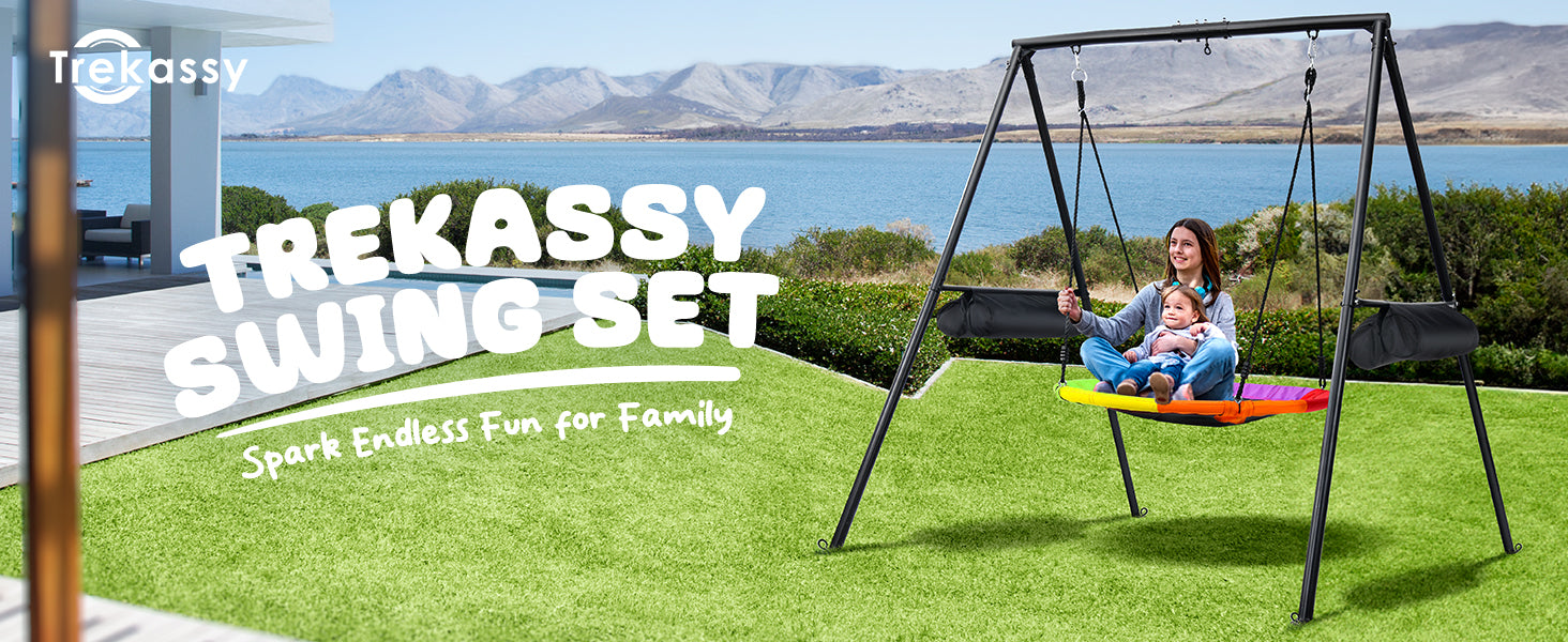 Outdoor Playsets and Swing Sets for Kids & Toddlers – Trekassy