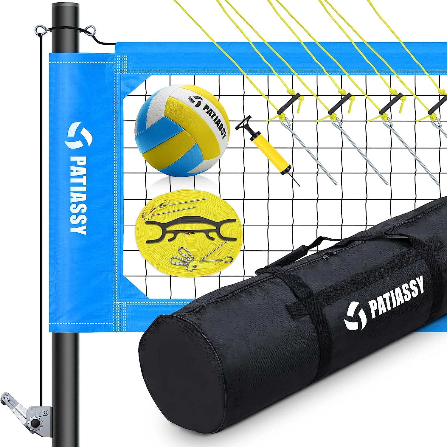 Portable Professional Outdoor Volleyball Net Set