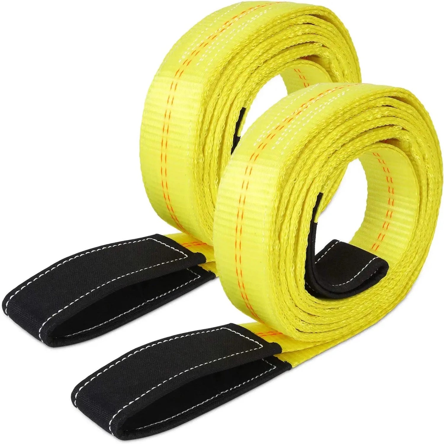 2 Pack 10' x 2" Lift Sling Straps 10,000 Pound Capacity